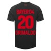 Virallinen Fanipaita Bayer 04 Leverkusen Alejandro Grimaldo 20 Kotipelipaita 2023-24 - Miesten